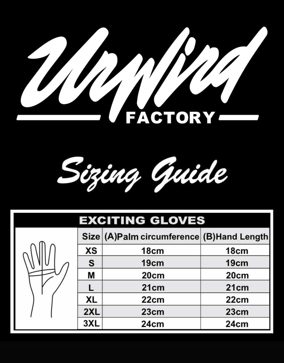 Unwind Factory Racing Gloves (Black Shadow Edition)