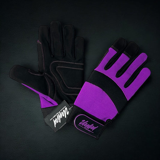 Unwind Factory Mechanic Gloves (Purple)