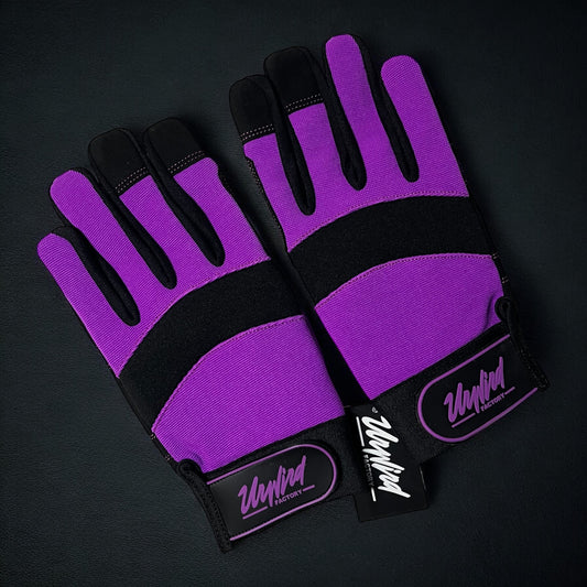 Unwind Factory Mechanic Gloves (Purple)