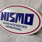 NOS Nismo Sign (Old Logo)