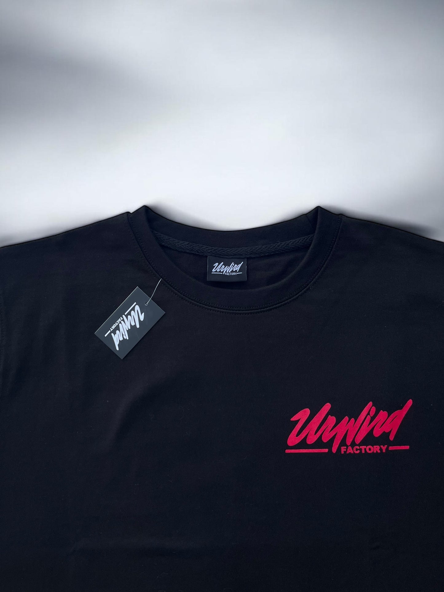 Unwind Factory Shirt (Red Logo)