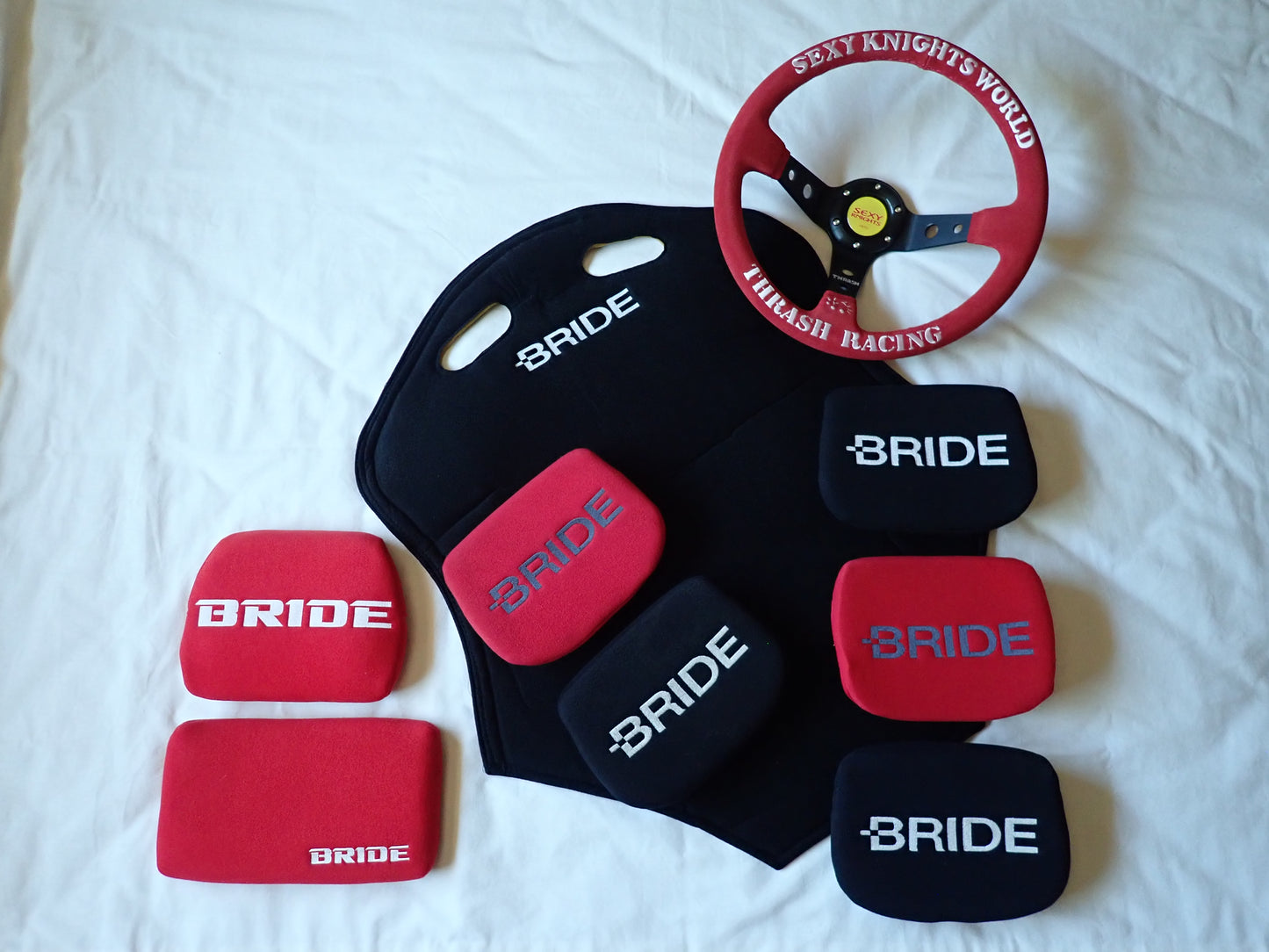 Bride Old Logo Head Pad (Black)