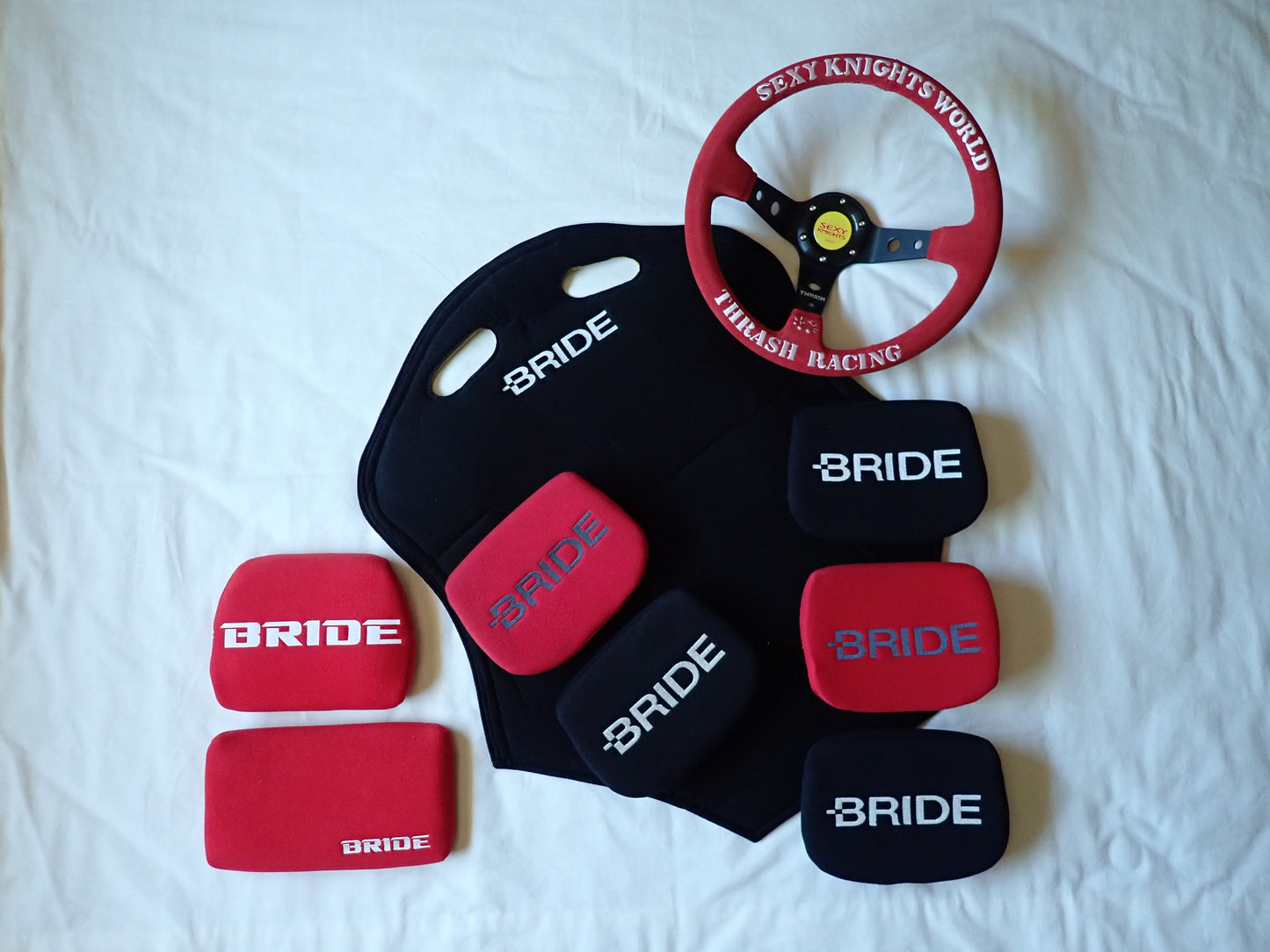 Bride Old Logo Head Pad (Black)