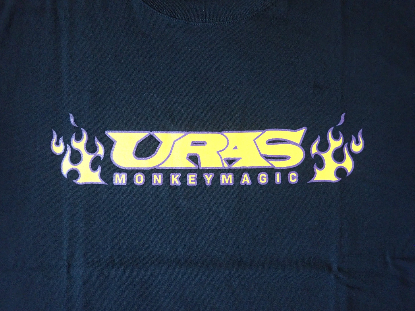 Uras Flame Shirt (Black) (XL)