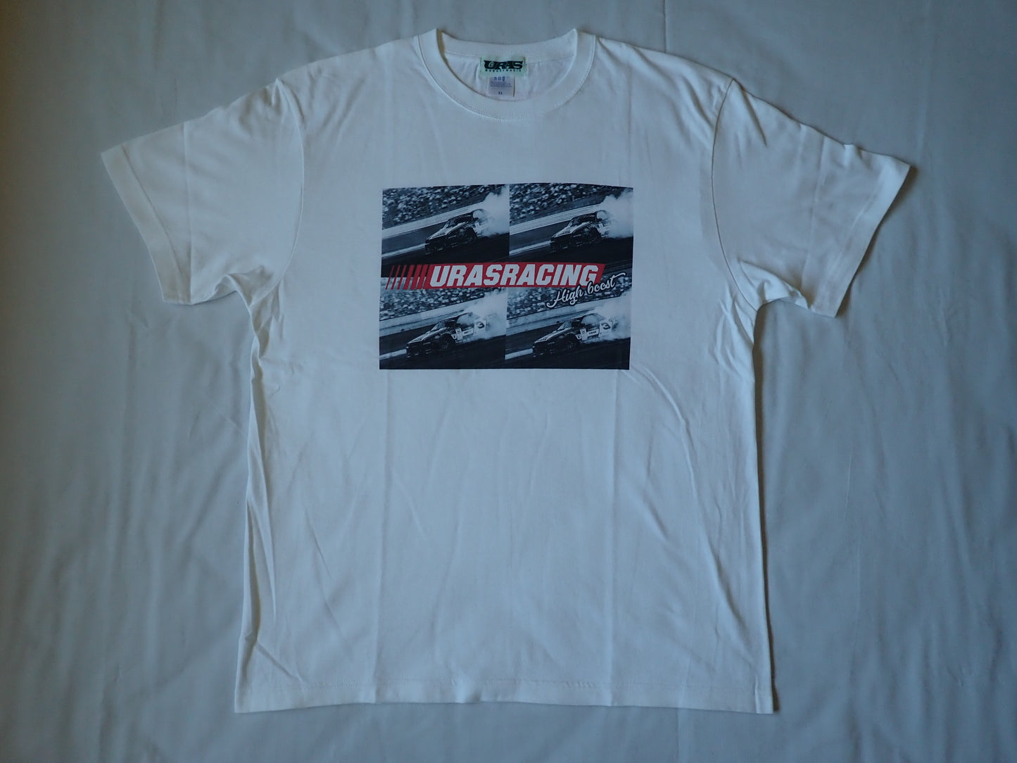 High Boost Uras Racing Shirt (Limit Edition) (White) (XL)