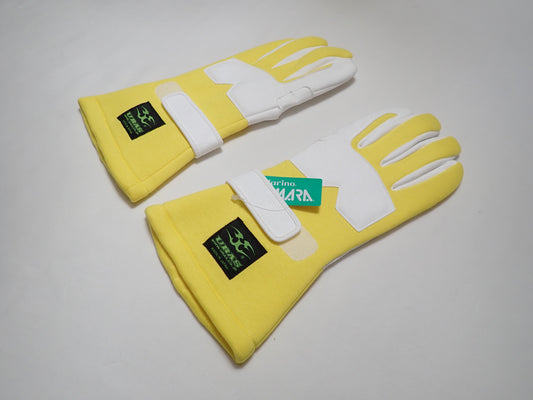 Uras Racing Gloves (Yellow) (M)