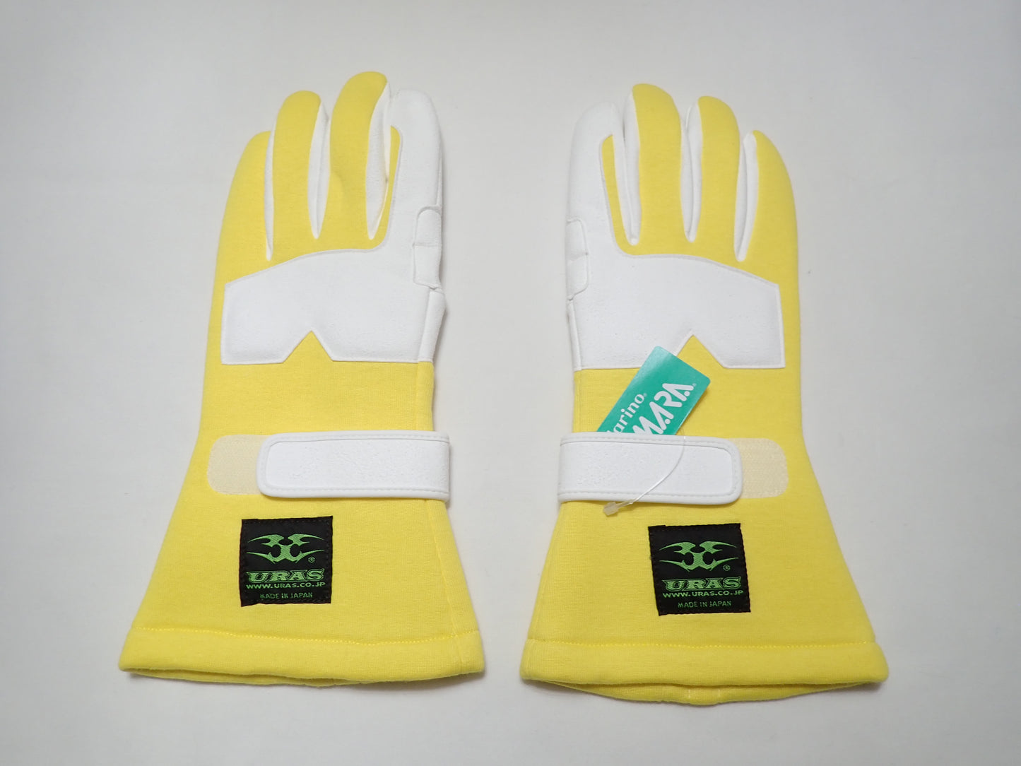 Uras Racing Gloves (Yellow) (M)