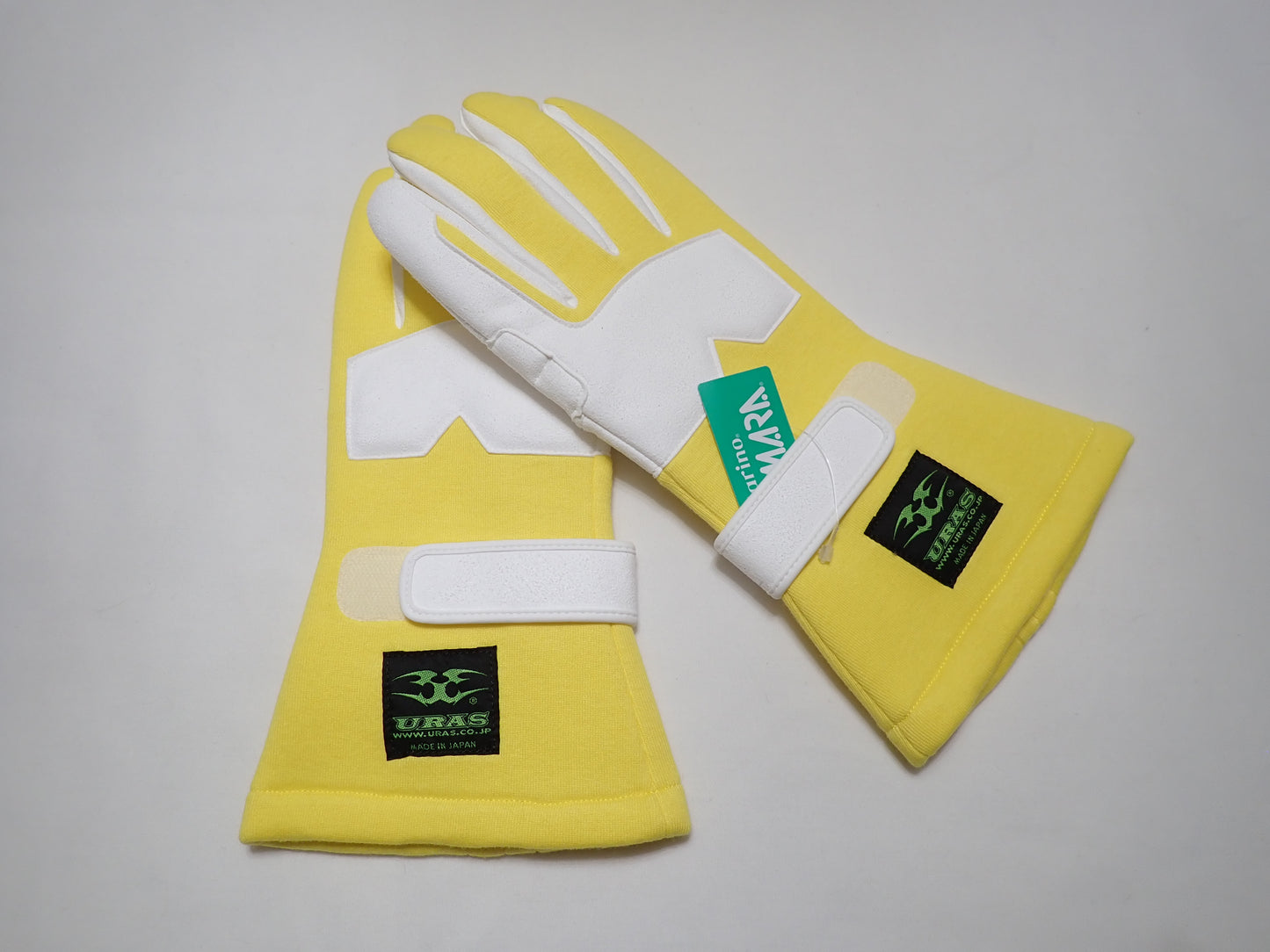 Uras Racing Gloves (Yellow) (M)