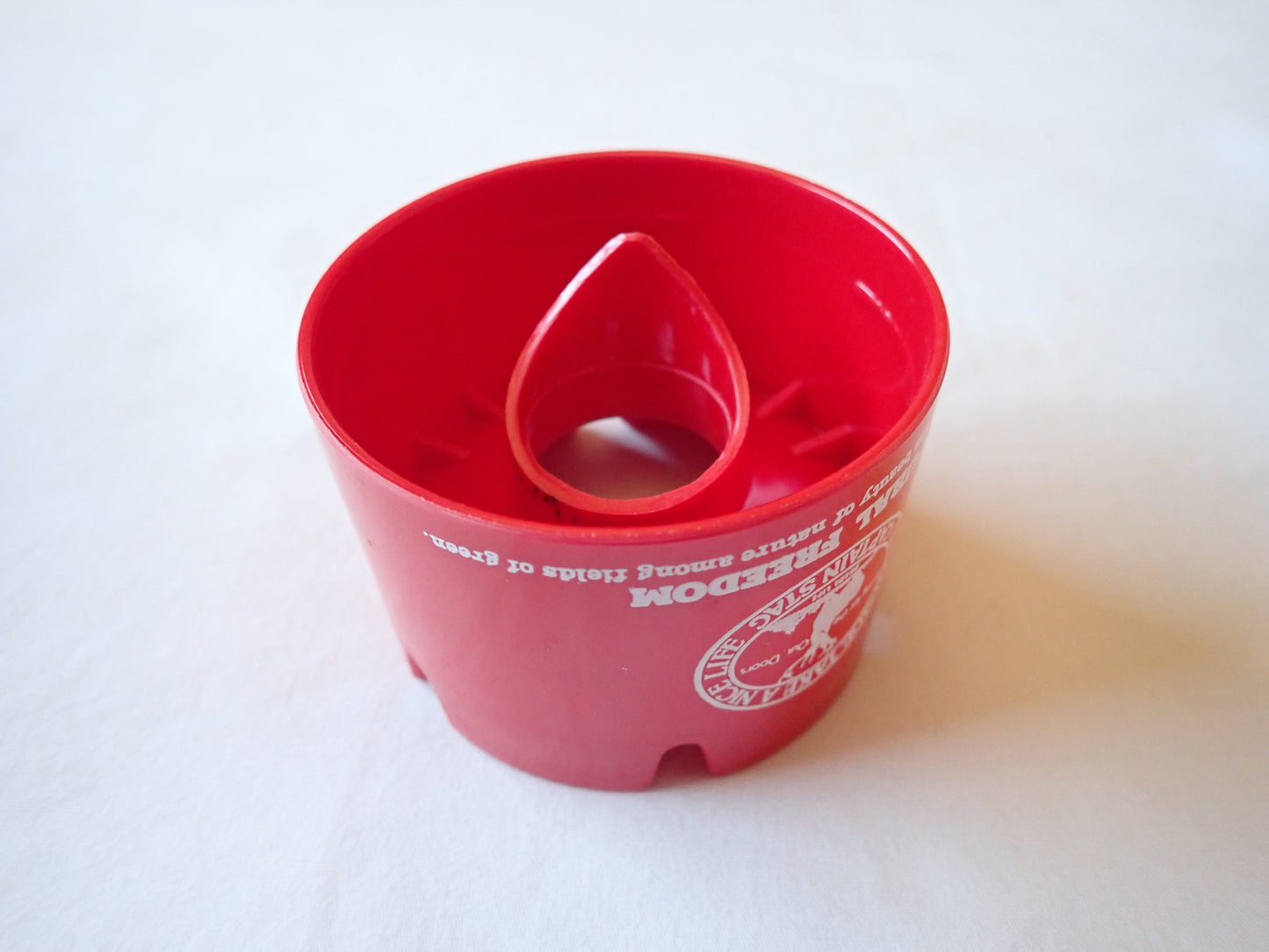 Natural Freedom Can Joint Ashtray (Red)