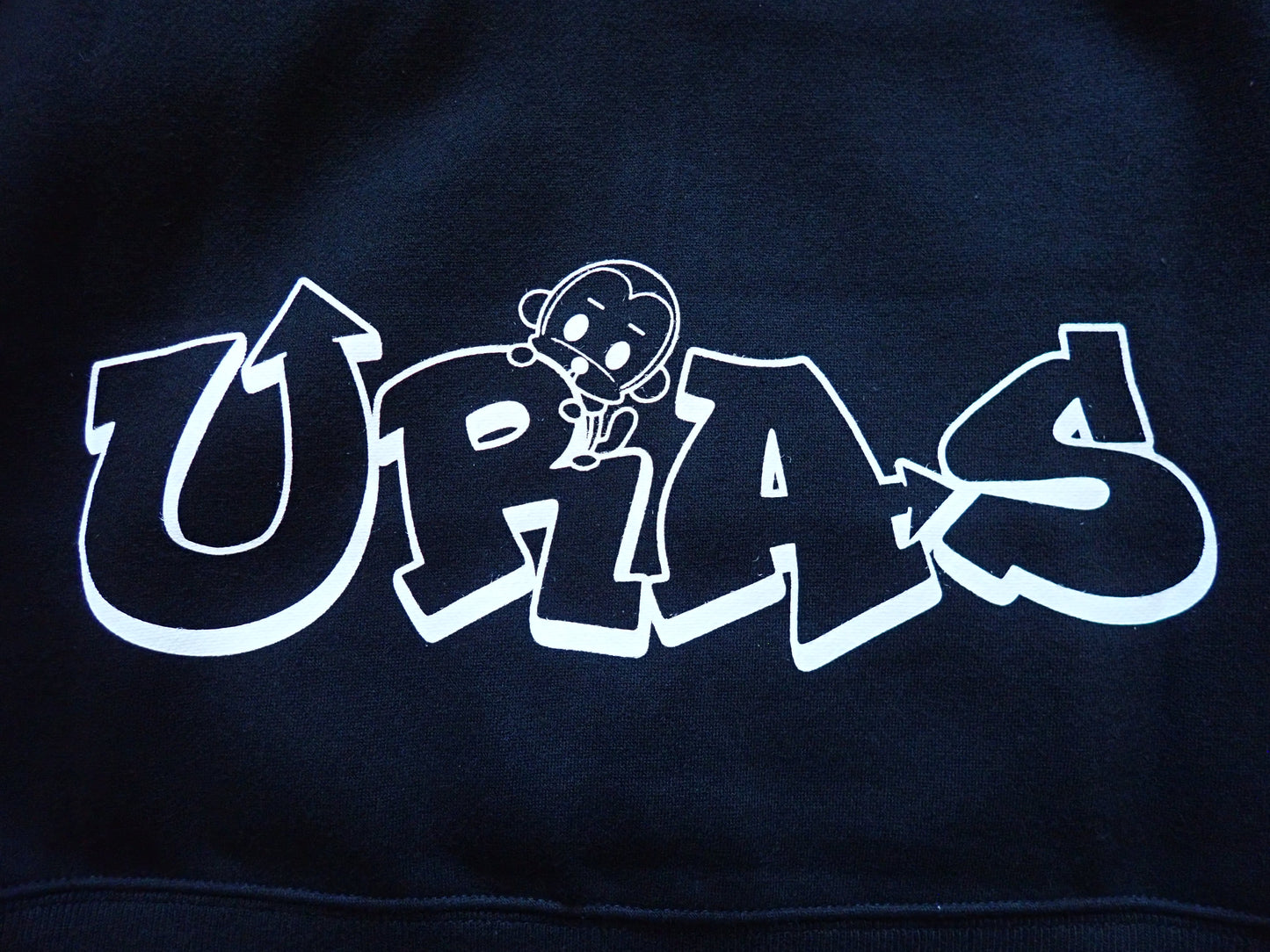 Uras Graffiti Zip-up Hoodie (XL)