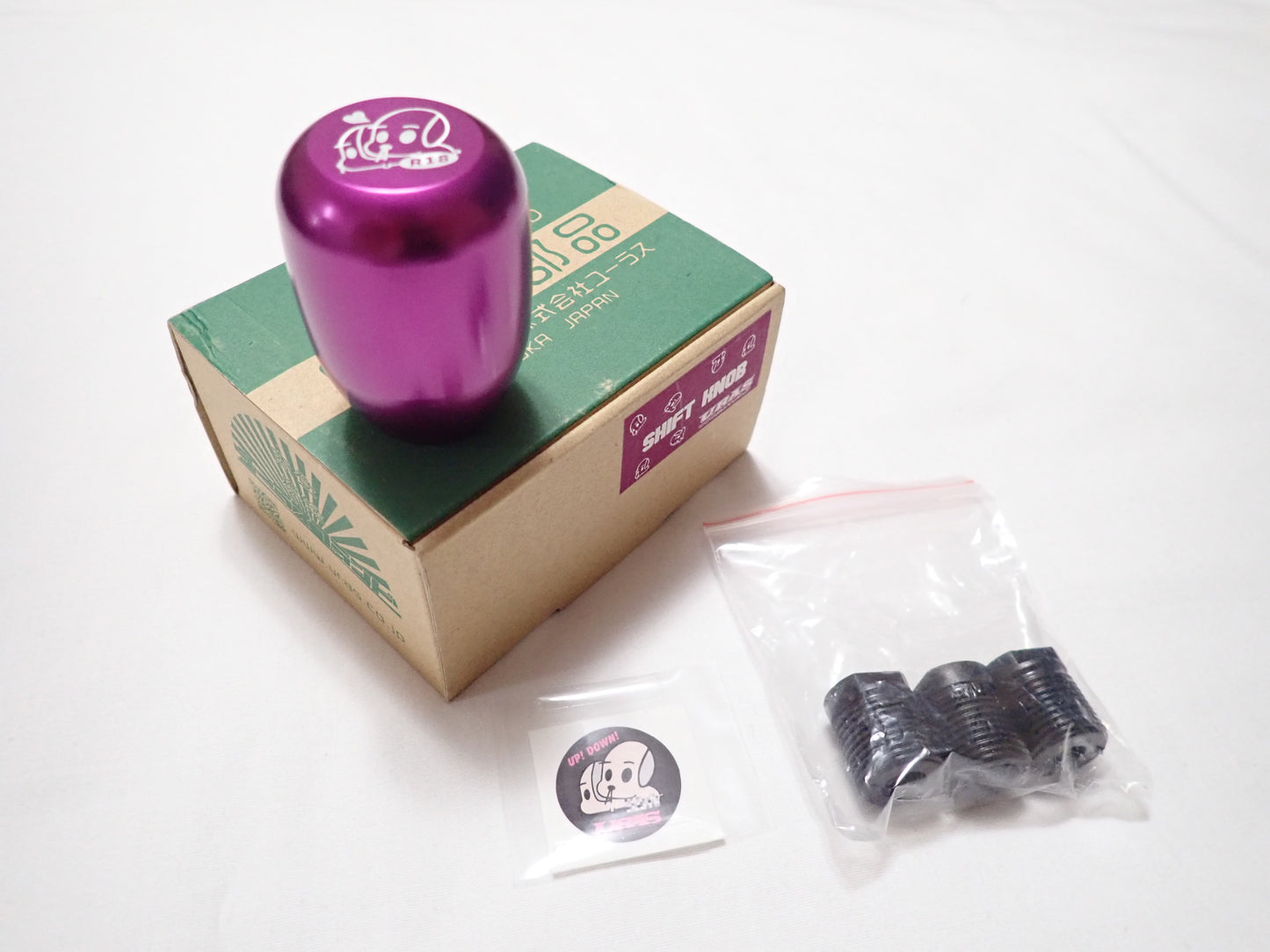 Uras Monkey Brand Aluminum Shift Knob (Purple)