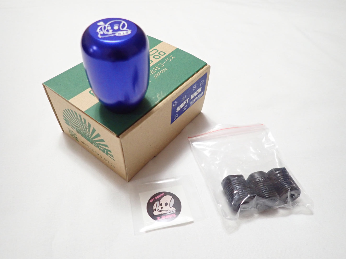 Uras Monkey Brand Aluminum Shift Knob (Blue)