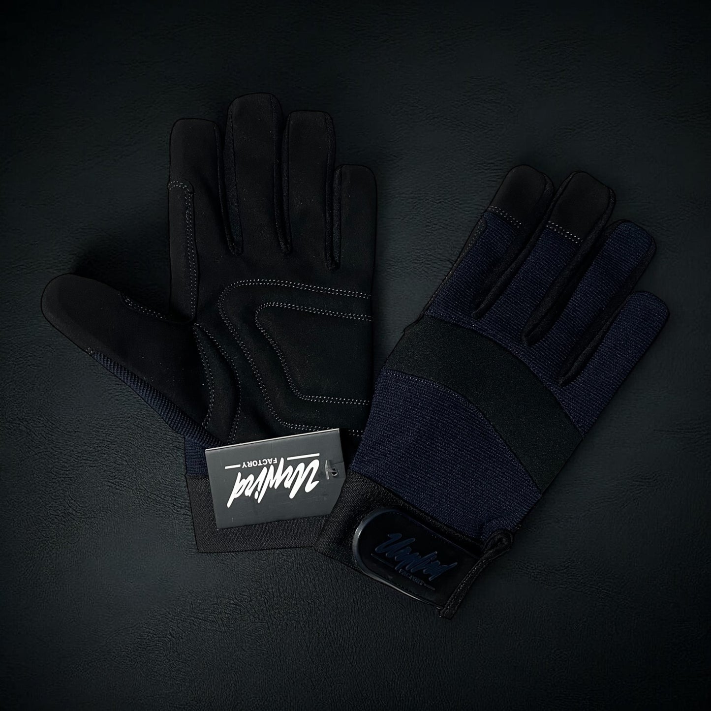 Unwind Factory Mechanic Gloves (Dark Navy Blue)